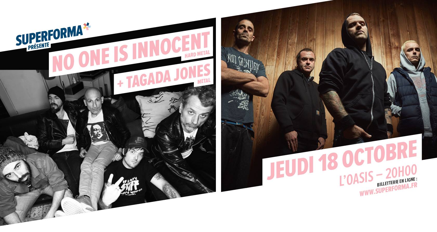 No One Is Innocent La Caste No One Is Innocent - Tour 2018 - 18/10/2018 - Le Mans - Pays de la