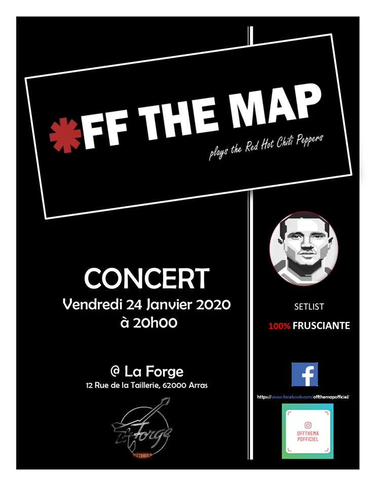 Off The Map Plays Red Hot Chili Peppers 24 01 2020 Arras