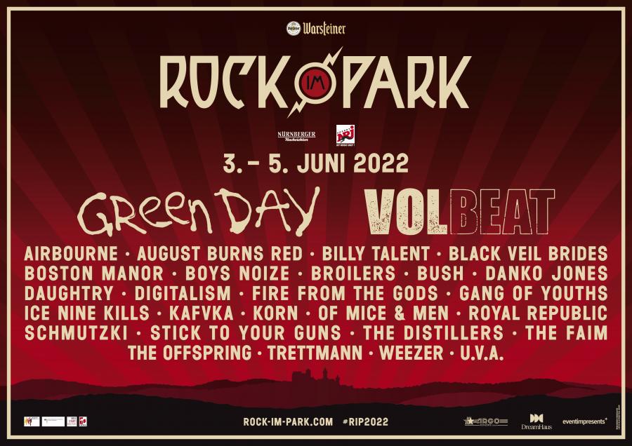 Rock im Park 2022 03/06/2022 (3 Tage) Nuremberg Bayern Deutschland ConcertsMetal