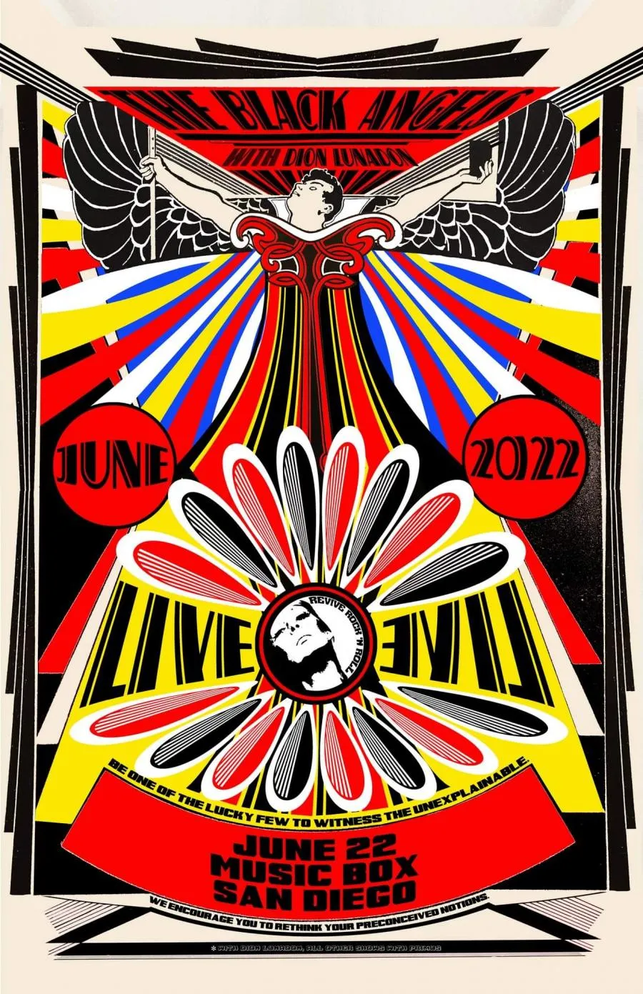 The Black Angels Tour 2022 22/06/2022 San Diego California