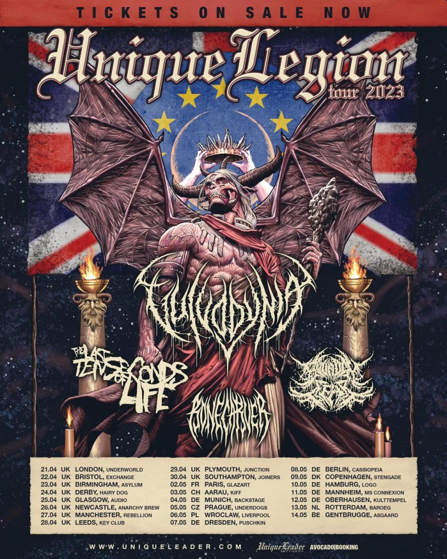 Unique Legion Tour Europe 2023 09/05/2023 Copenhagen Stengade