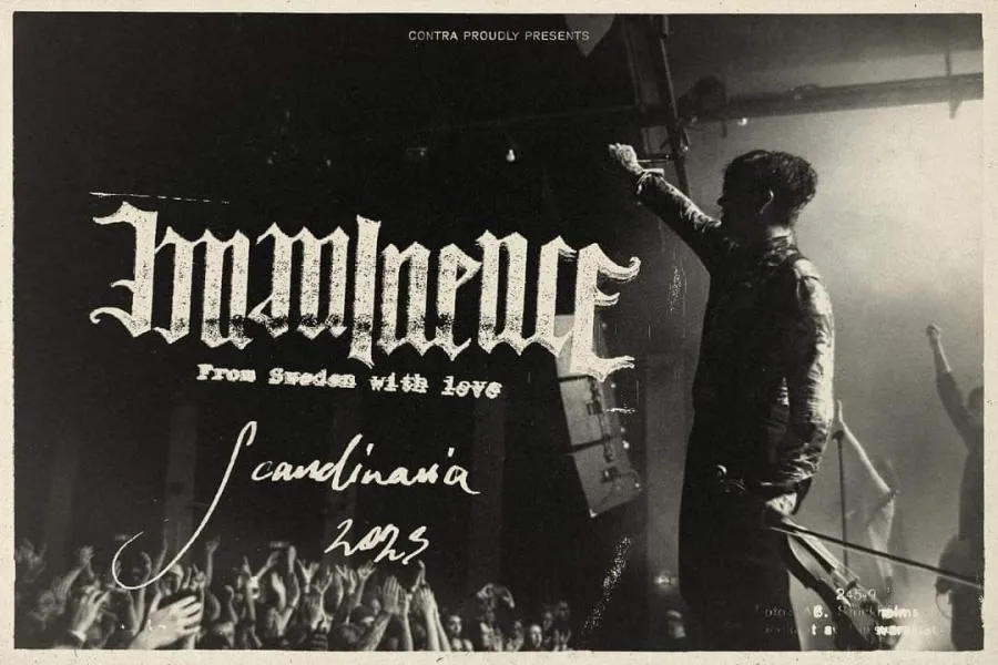 Konzert Imminence 30/04/2023 Oslo Parkteatret Norwegen