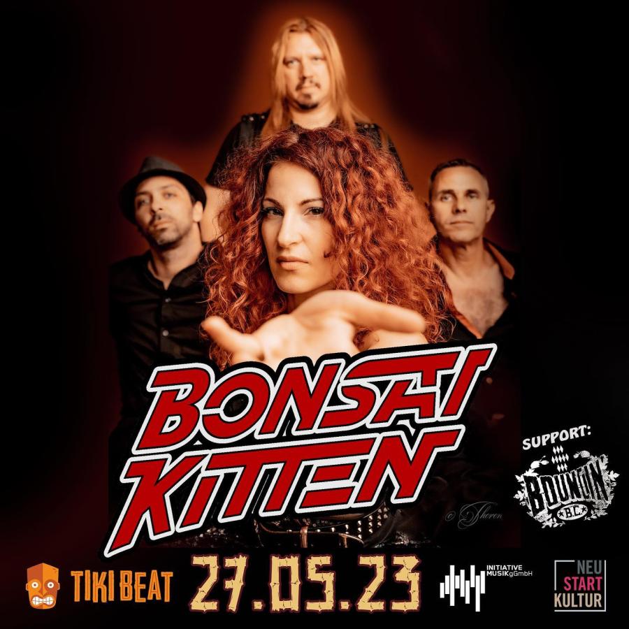 Konzert Bonsai Kitten 27/05/2023 Regensburg Tiki Beat Deutschland
