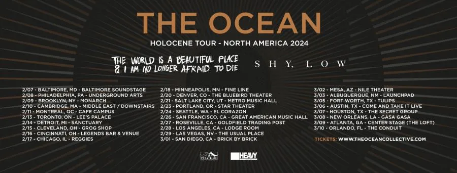 Konzert The Ocean 18/02/2024 Minneapolis Fine Line Vereinigte