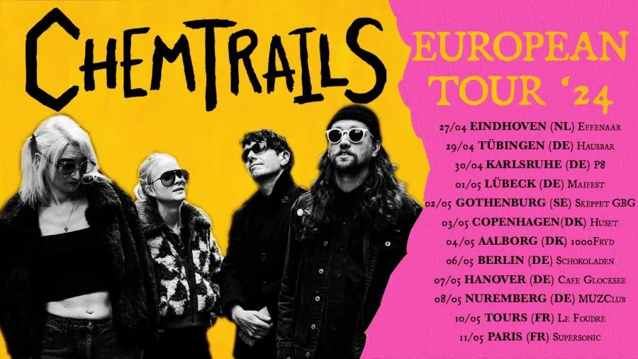 Konzert Chemtrails 30/04/2024 Karlsruhe P8 Deutschland